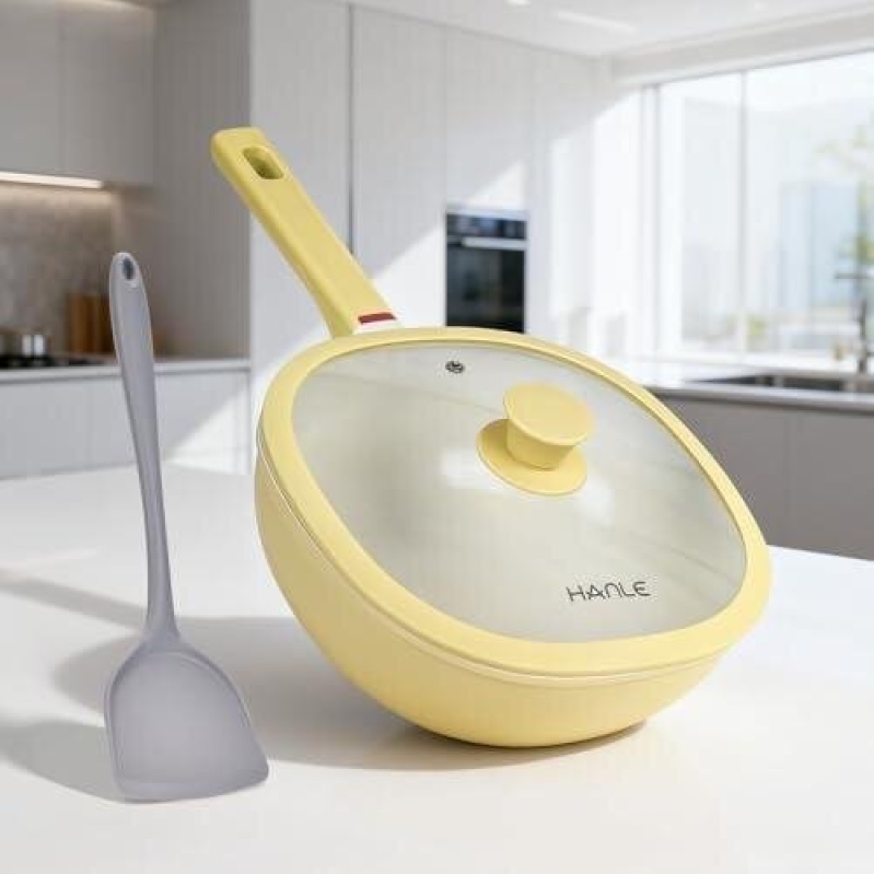 Non-Toxic Ceramic Deep Fry Pan 50% OFF - Excellent Value
