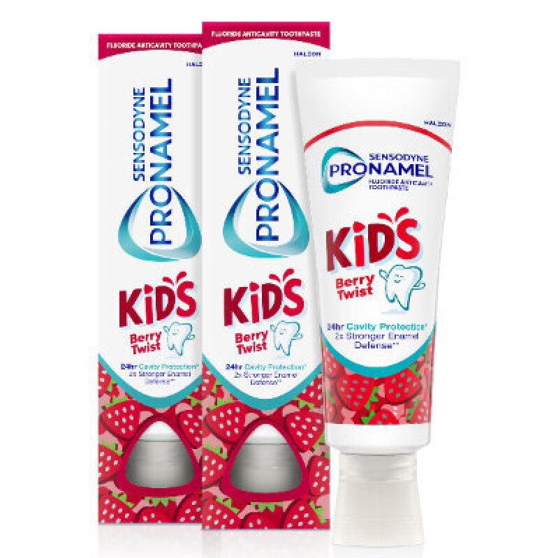 Sensodyne Pronamel Kids Toothpaste 2-Pack - Berry Twist Flavor