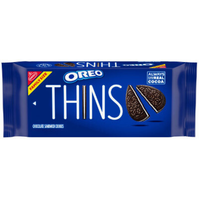 OREO Thins Chocolate Sandwich Cookies - Perfect for Sharing