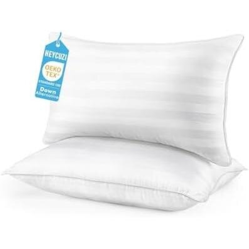Premium Quality Pillow Set for King Size Bed - 2 Pack