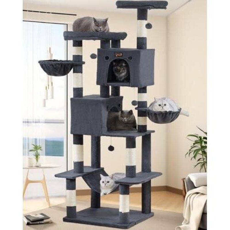 74.8-Inch Multi-Layer Reinforced Cat Tree - 54% OFF