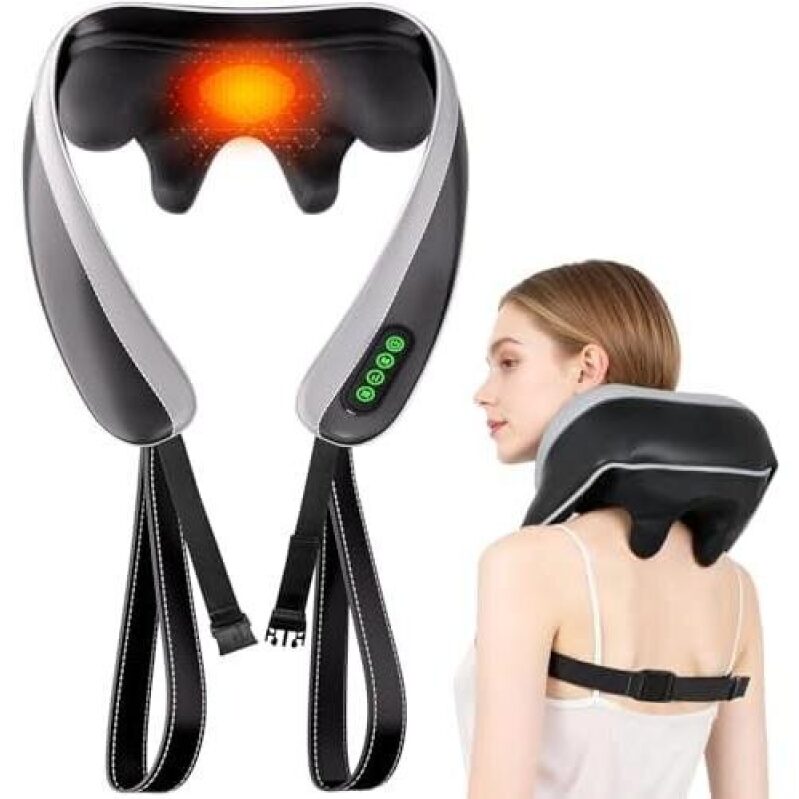 6D Neck Massager with Heat and Shiatsu Kneading - 75% Discount