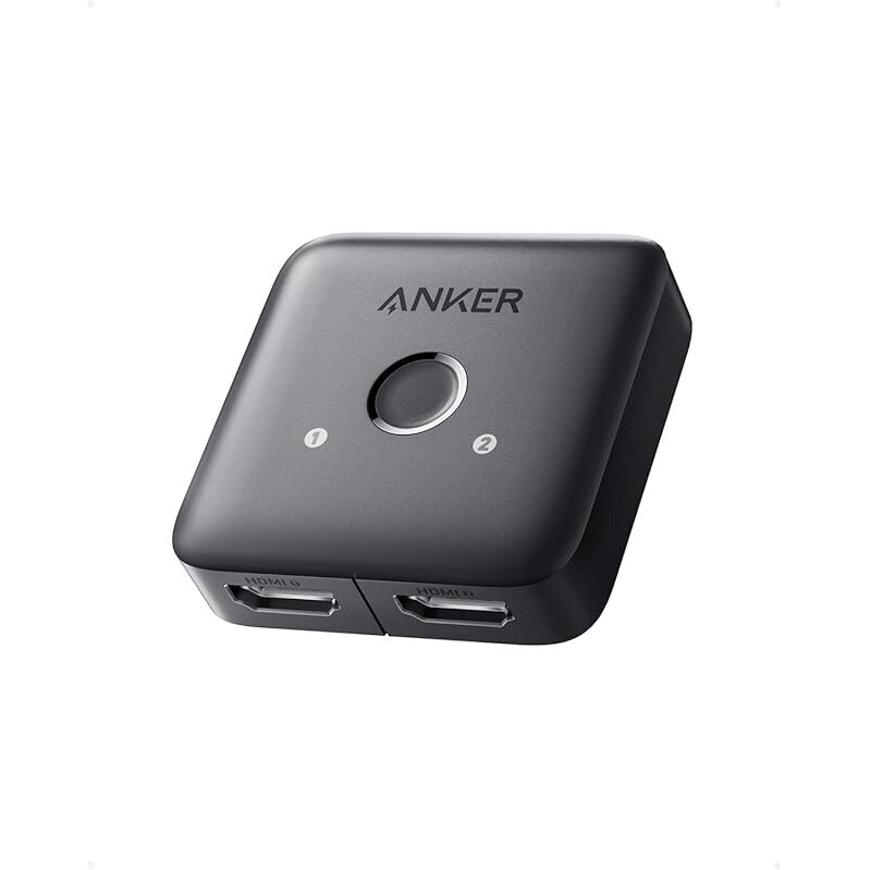 Anker HDMI Switch 4K 60Hz Bi-Directional Switcher - Effortless Media Transitions