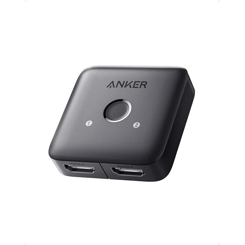 Anker HDMI Switch 4K 60Hz Bi-Directional Switcher - Effortless Media Transitions