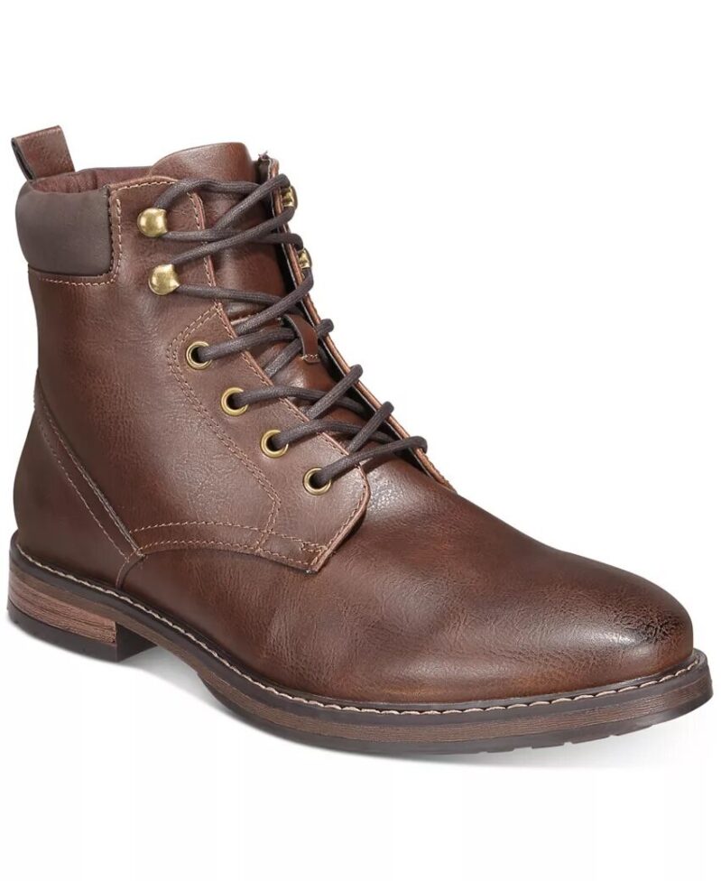 Elevate Your Style with Club Room Lace-Up Boots