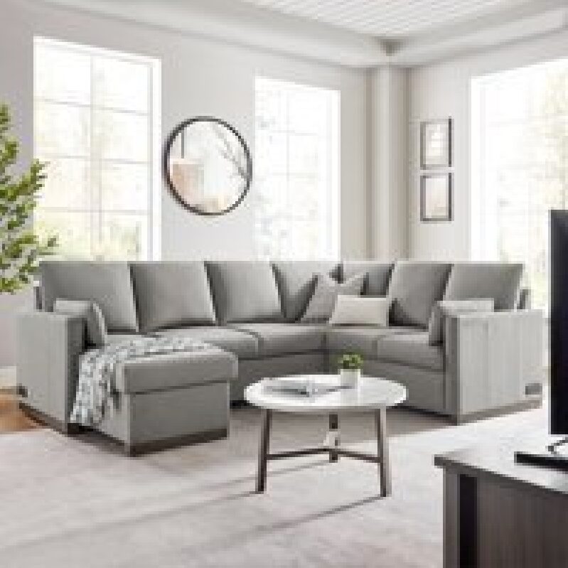 Versatile Serta Ellington Sectional Sleeper Sofa for Modern Living