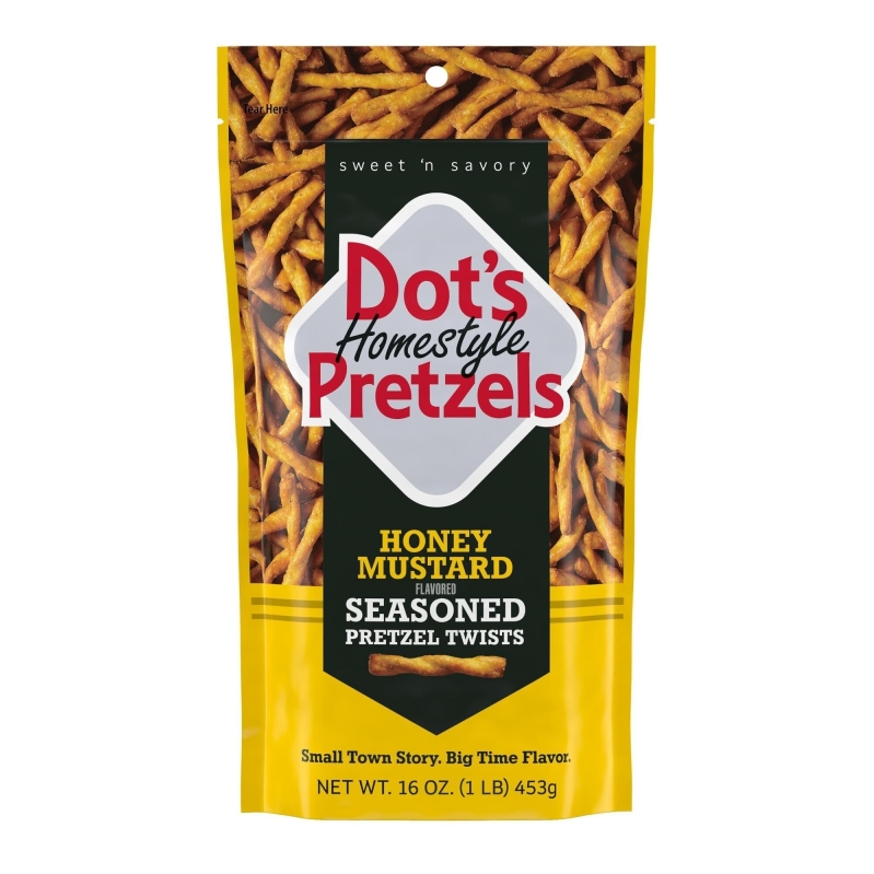 Dot's Homestyle Pretzel Twists - Honey Mustard Seasoned Snack