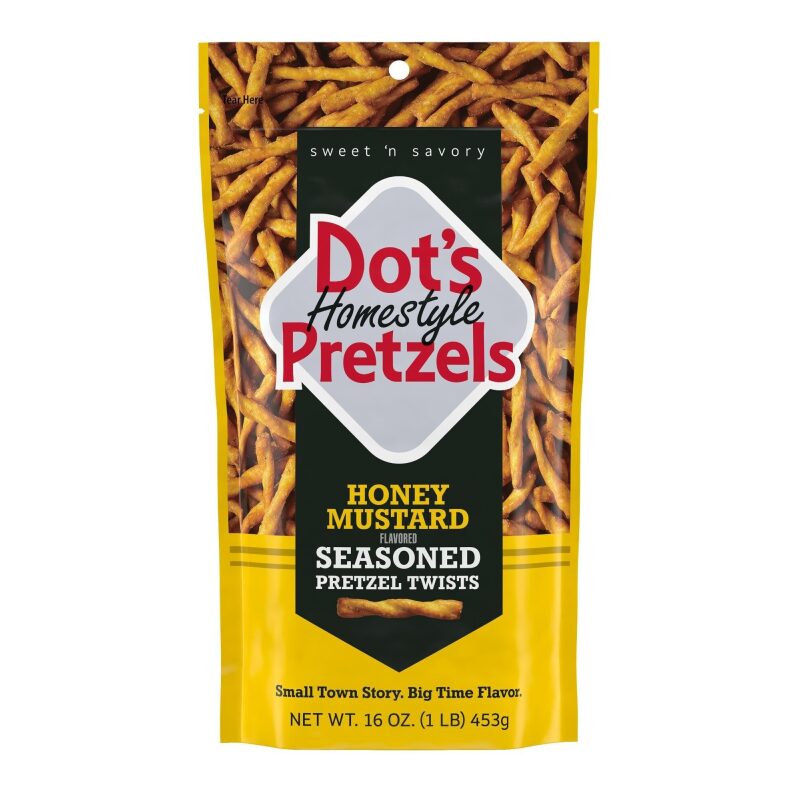 Dot's Homestyle Pretzel Twists - Honey Mustard Seasoned Snack