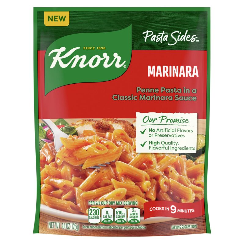Quick and Delicious Knorr Marinara Pasta Sides