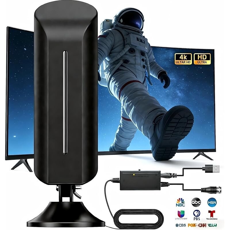 QIRUOZ Smart TVs HD Digital Antenna with Amplifier