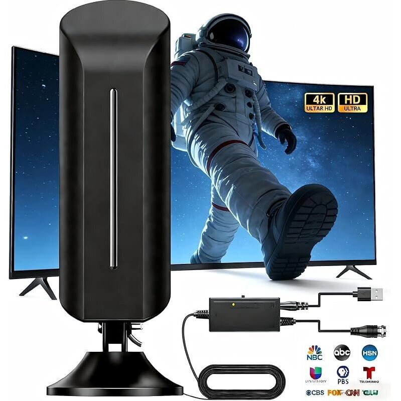 QIRUOZ Smart TVs HD Digital Antenna with Amplifier