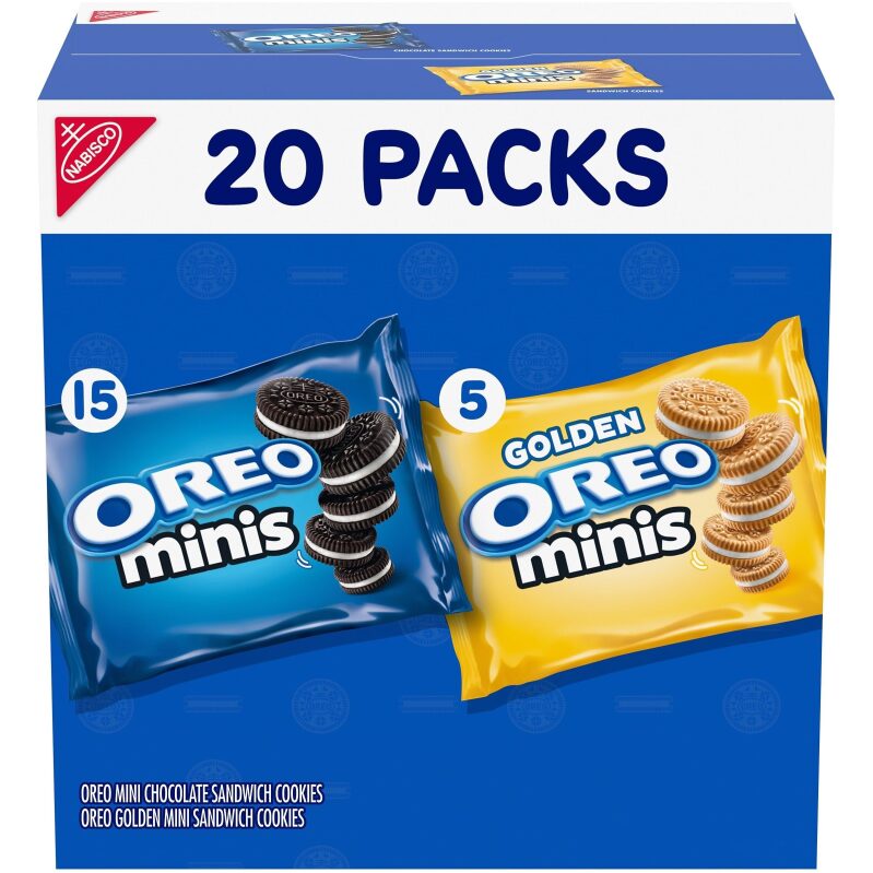 OREO Mini Mix Variety Pack - 20 Packs