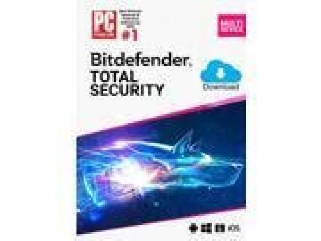 Bitdefender Total Security 2026 for 10 Devices - 2 Year Subscription