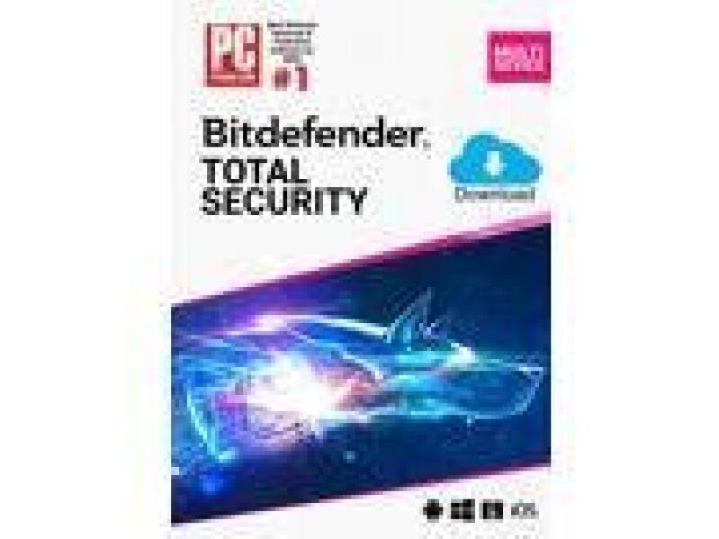 Bitdefender Total Security 2026 for 10 Devices - 2 Year Subscription