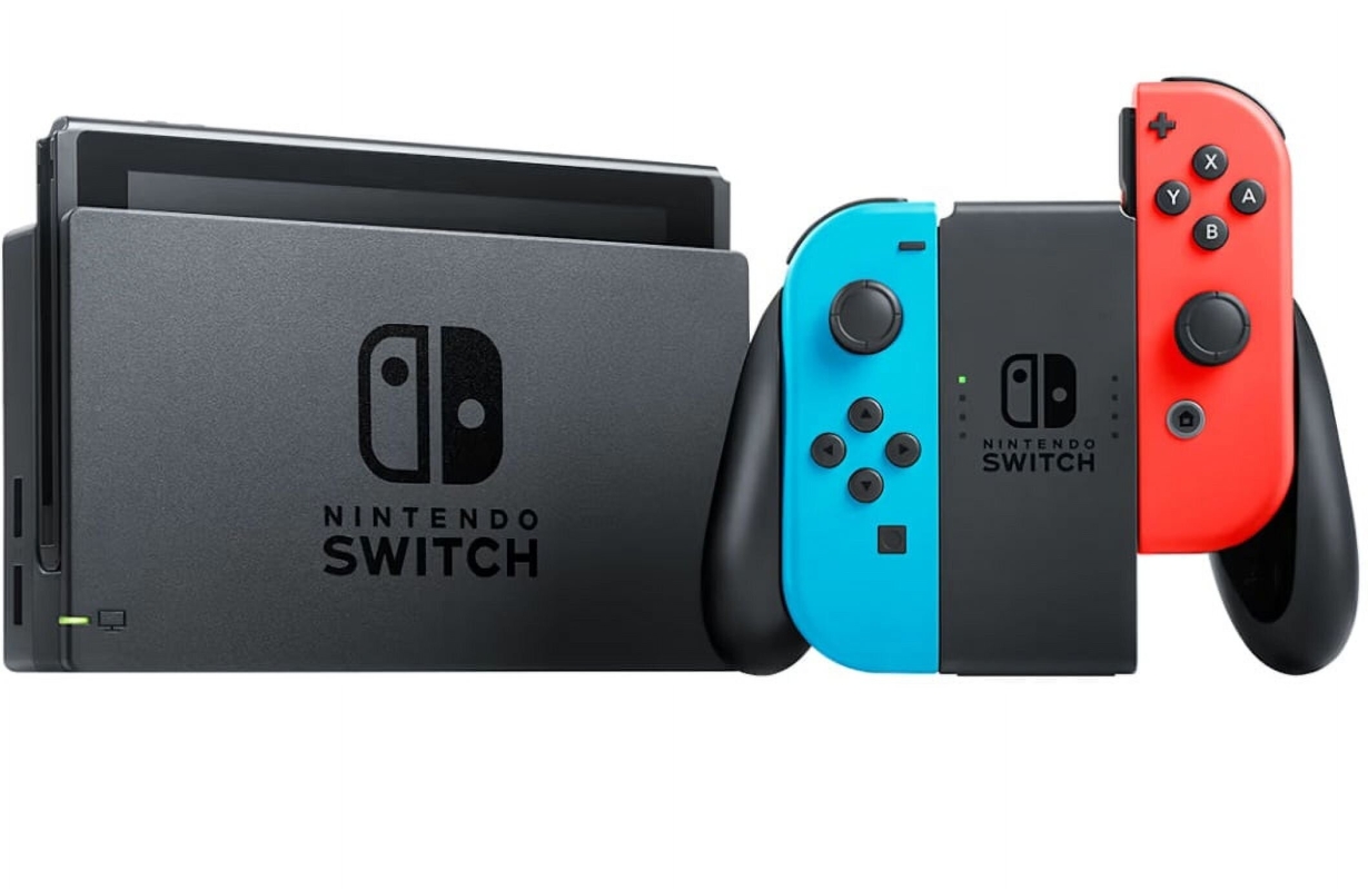 Nintendo Switch Neon Blue & Red Joy-Con Open-Box