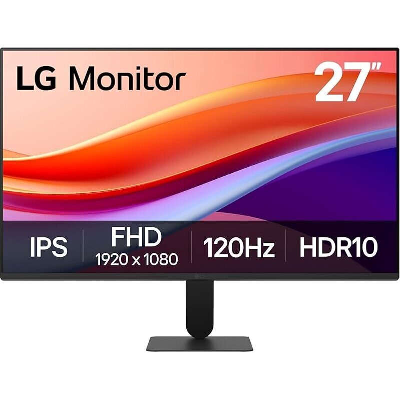 LG 27U411A-B 27-inch Full HD IPS Monitor - Crystal Clear Display for Work & Play