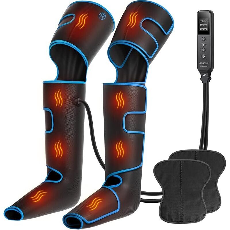 Full-Leg Massager with Heat: Ultimate Relief for Circulation and Pain