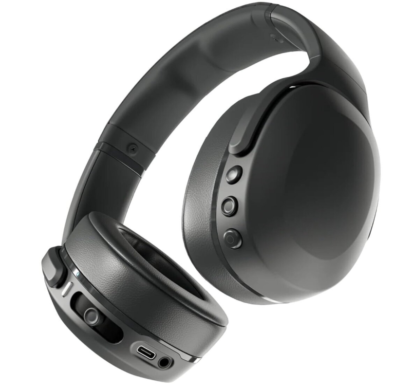 Skullcandy Crusher Evo Wireless Bluetooth Headphones - Heavy Bass, Long Battery Life, Foldable Design