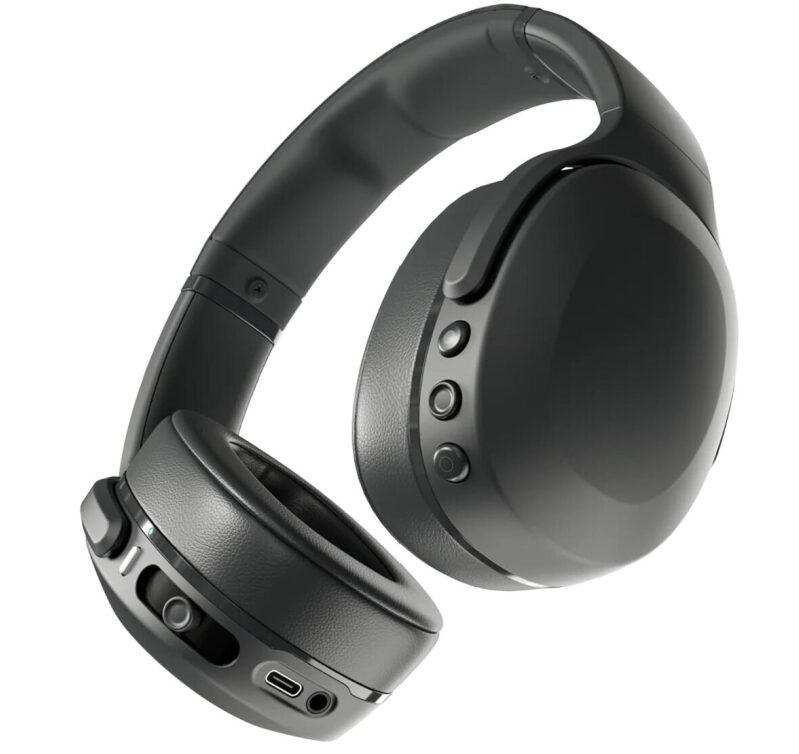 Skullcandy Crusher Evo Wireless Bluetooth Headphones - Heavy Bass, Long Battery Life, Foldable Design