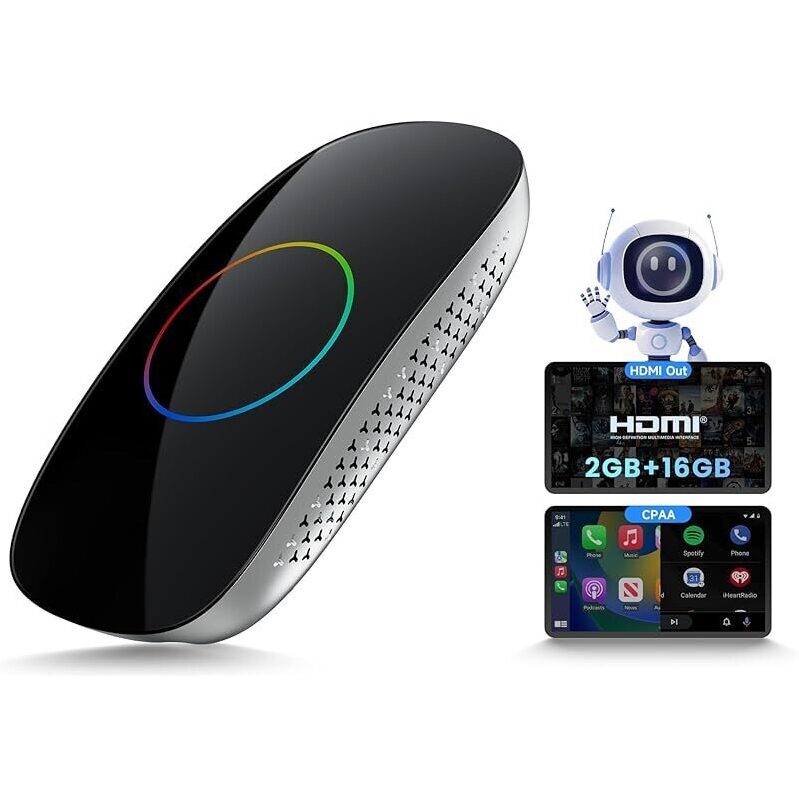 Enhance Your Drive with Atoto AI Magic Box 2GB/16GB - Wireless Apple CarPlay & Adapter