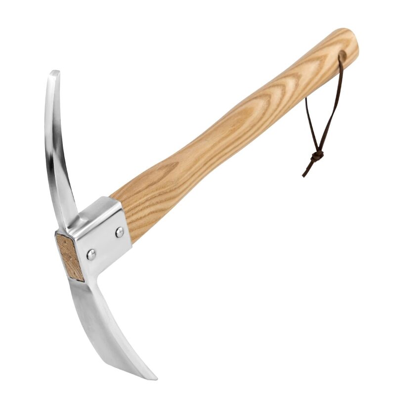 Versatile 2-in-1 Garden Pick Mattock Hoe Tool - 15inch