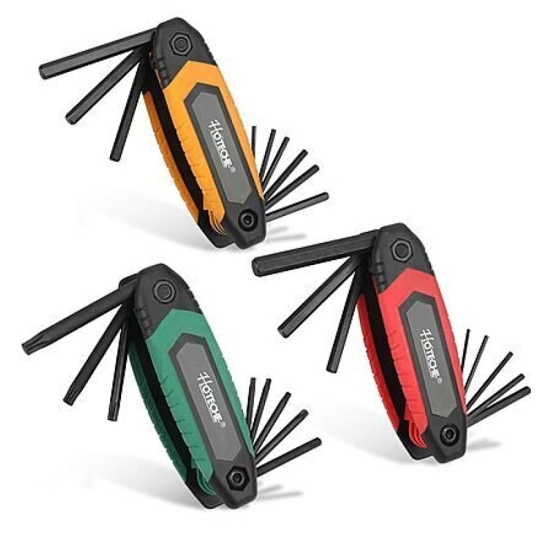 Hoteche 25-Piece Folding Hex Key Set - Best Value Tool Kit
