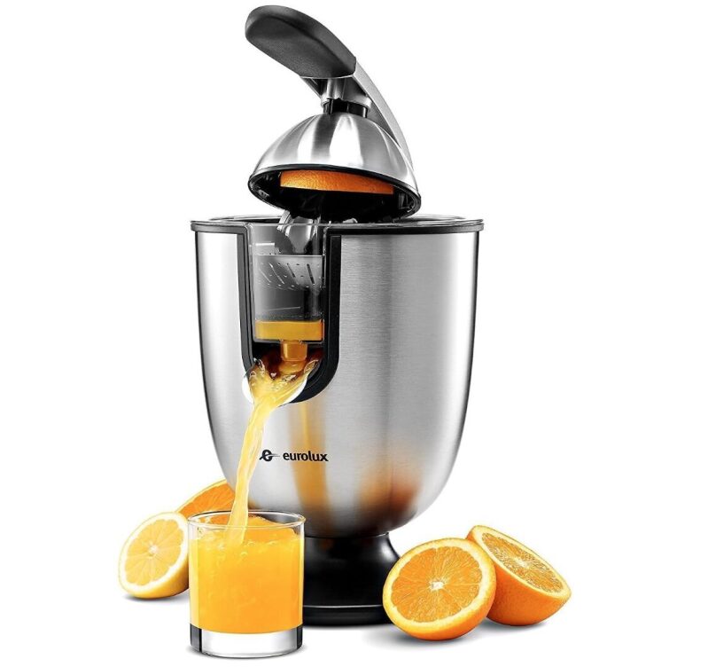 Eurolux Stainless Steel Electric Juicer - High Efficiency, Save 14%