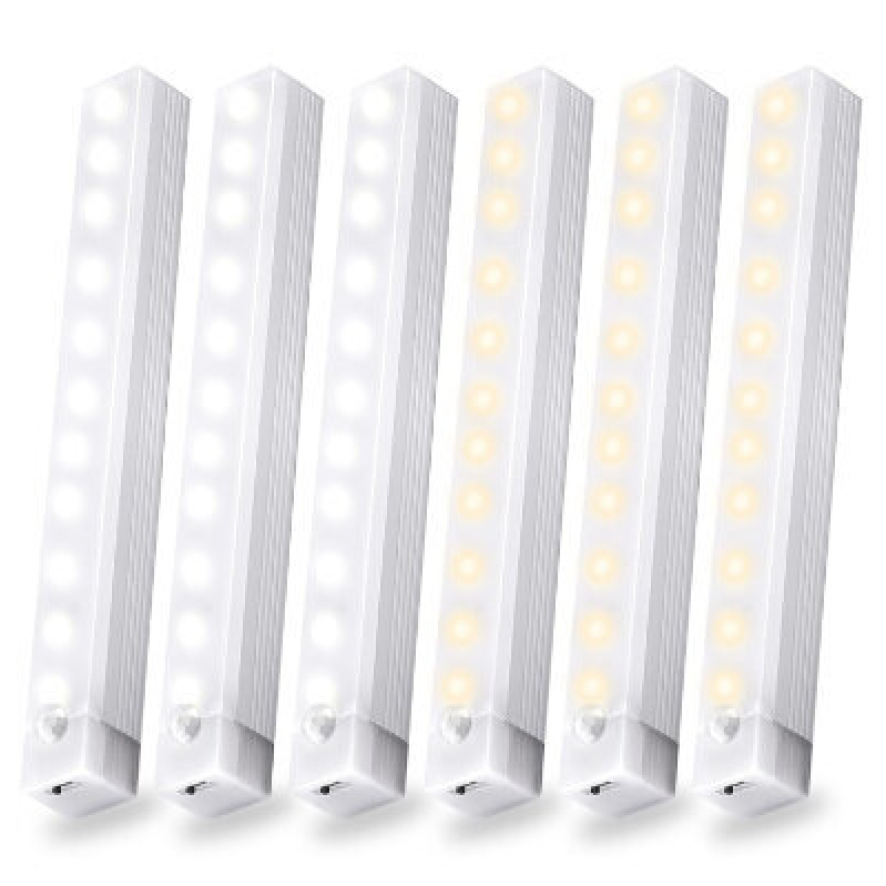 MSETGRD Motion Sensor Cabinet Lights - 6-Pack