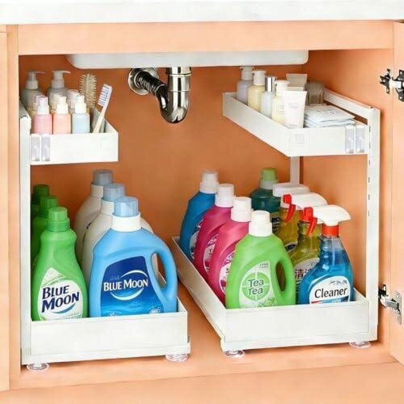 Under Sink Storage Drawers 50% OFF - Maximize Your Kitchen Space