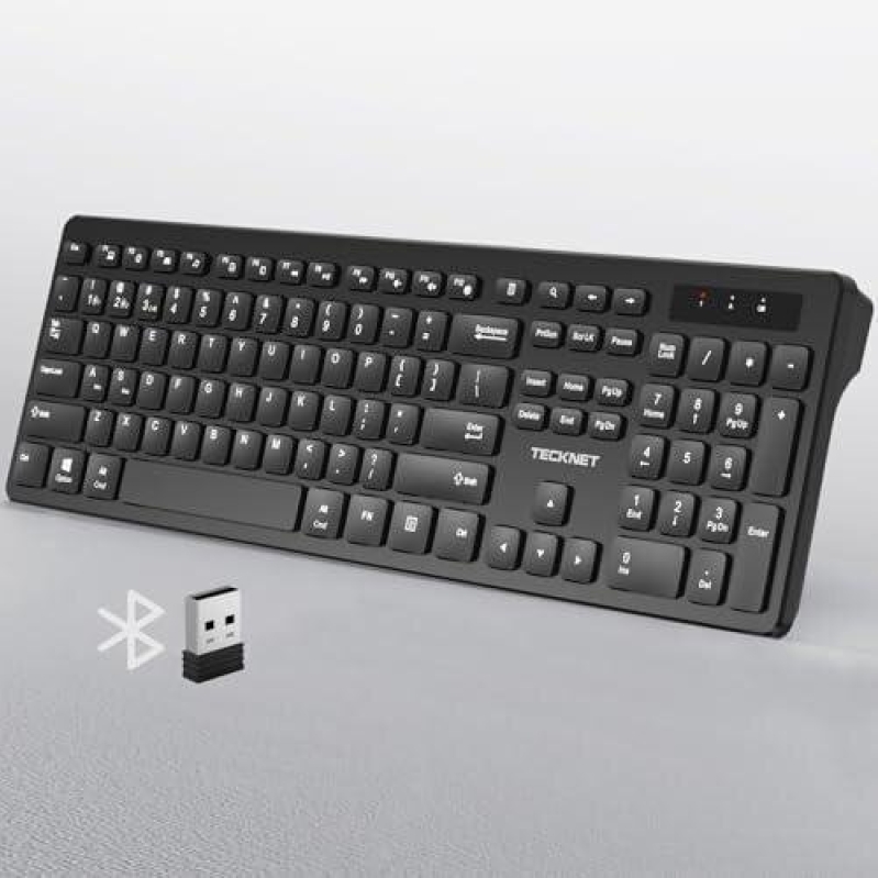 50% Off TeckNet Wireless Keyboard - Ultimate Comfort and Versatility