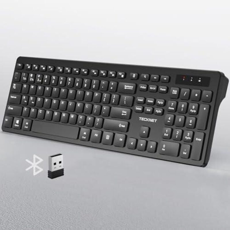 50% Off TeckNet Wireless Keyboard - Ultimate Comfort and Versatility