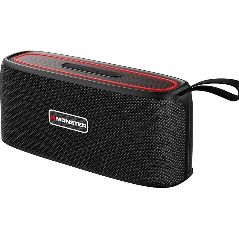 Monster Shock Portable Bluetooth Speaker 30W - Crystal Clear Sound