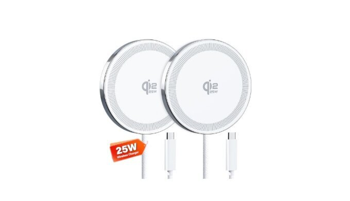 25W Wireless Charger for MagSafe - Qi2.2 Fast Charging Pad for iPhone & AirPods