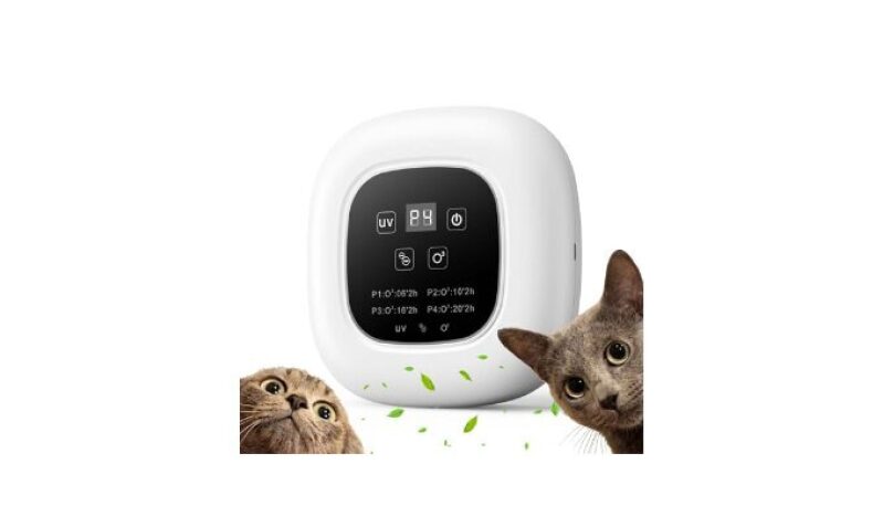 Plug-In Air Purifier Ozone & Negative Ion for Pet, Cat Litter, and Dog Odor Removal