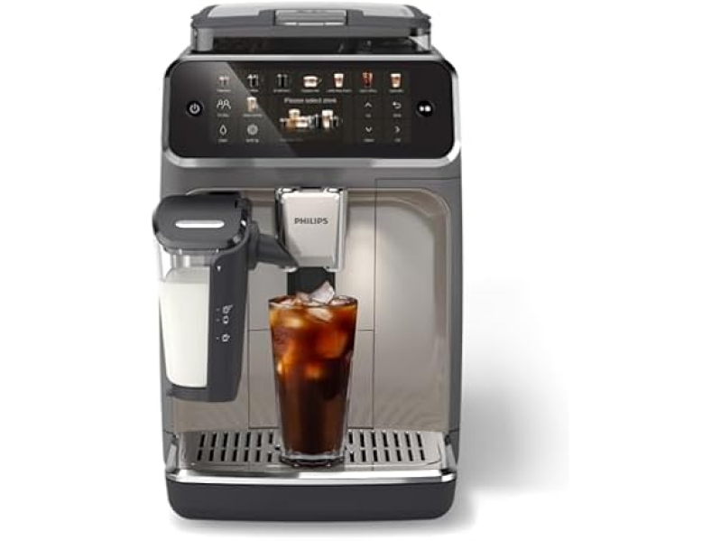 Philips 5500 Series 20-Drink Fully Automatic Espresso Machine with LatteGo Milk System