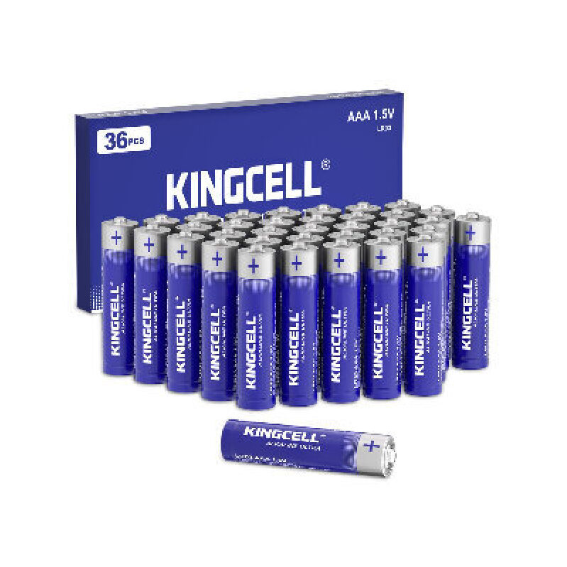 Kingcell AAA Batteries - 36 Pack for High-Performance Devices