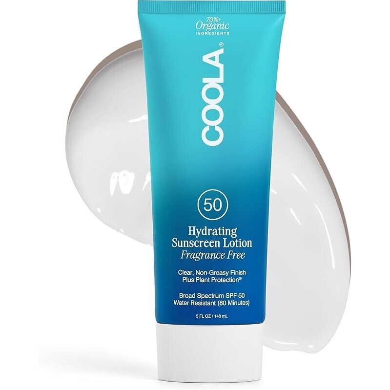 COOLA Organic Sunscreen SPF 50 Sunblock Body Lotion 5oz