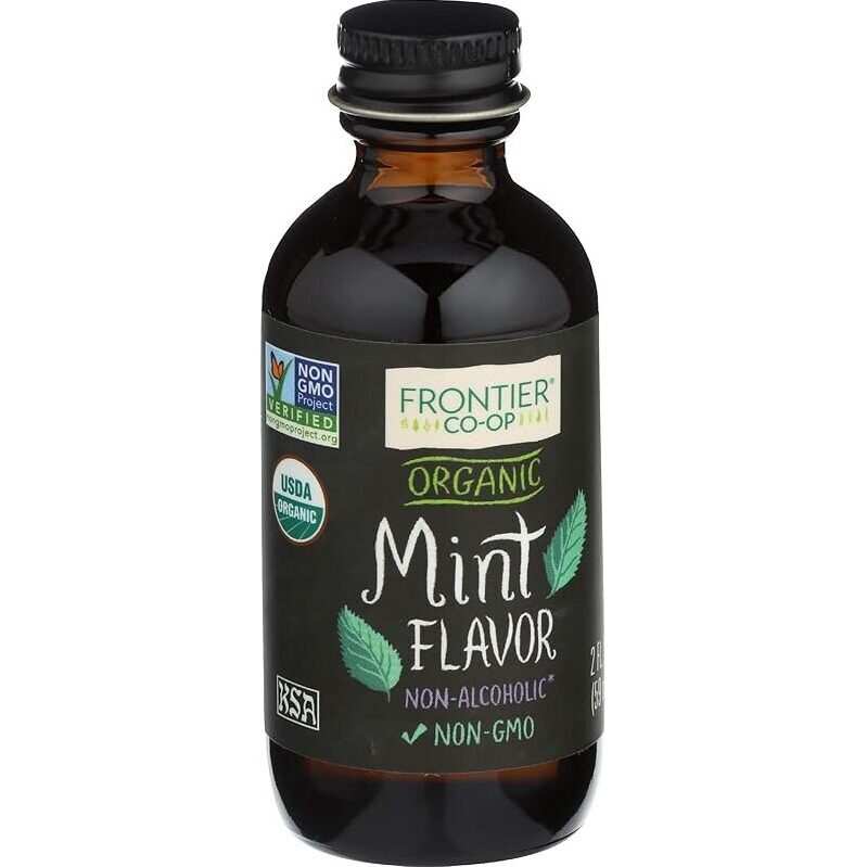 Pure Organic Mint Flavor - Refreshing, Non-GMO Mint Essence