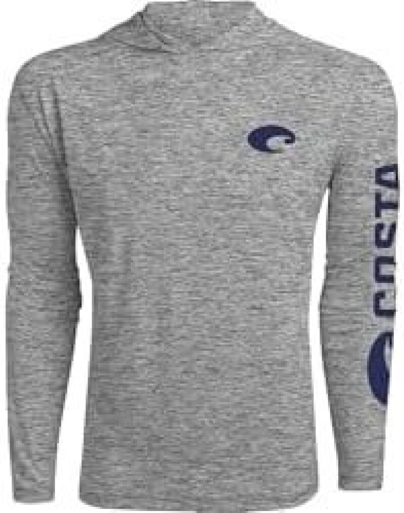 Costa Del Mar Men's Technical Hooded Long Sleeve Shirt at Amazon