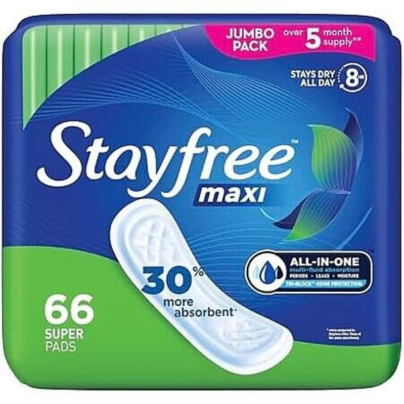Stayfree Super Maxi Pads (Unscented) - Ultimate Comfort at a Steal