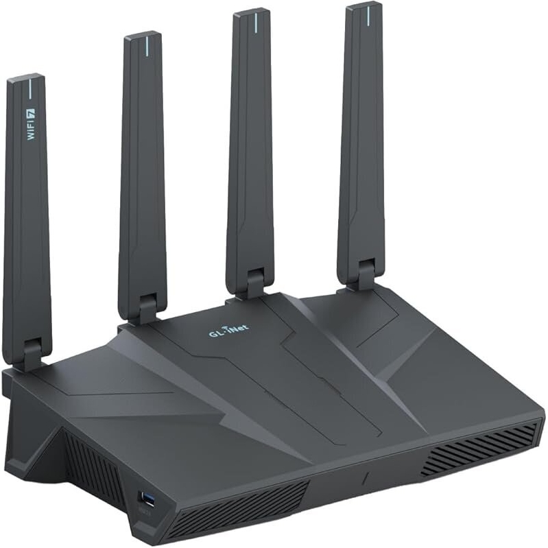 High-Speed GL-BE6500 Flint 3e WiFi 7 Router - Boost Your Network