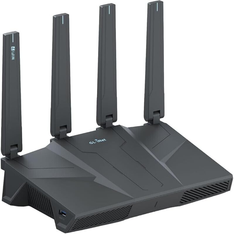 High-Speed GL-BE6500 Flint 3e WiFi 7 Router - Boost Your Network