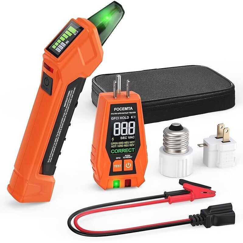 All-in-One Circuit Breaker Finder Kit with GFCI Outlet Tester
