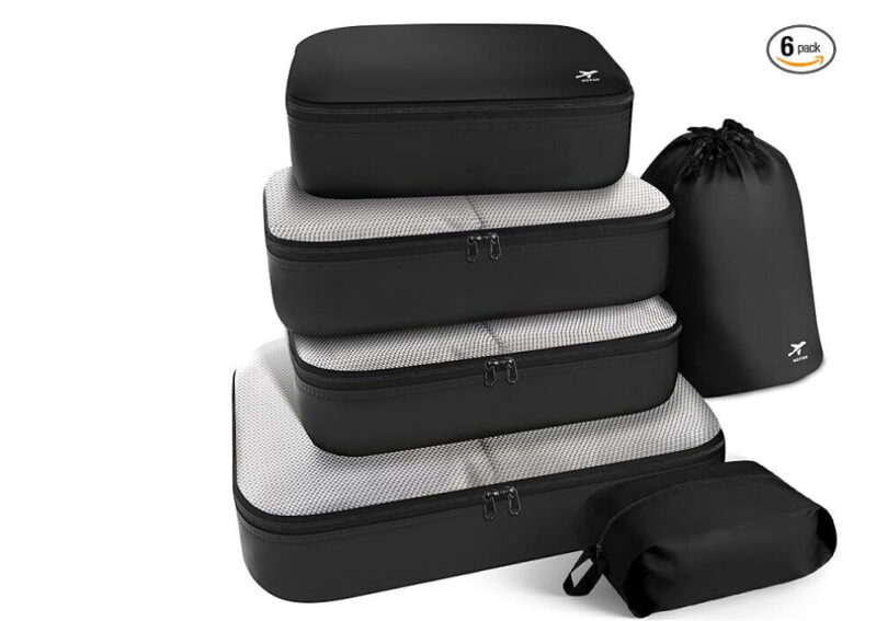 6-Piece Travel Packing Set - Organize Your Luggage Effortlessly