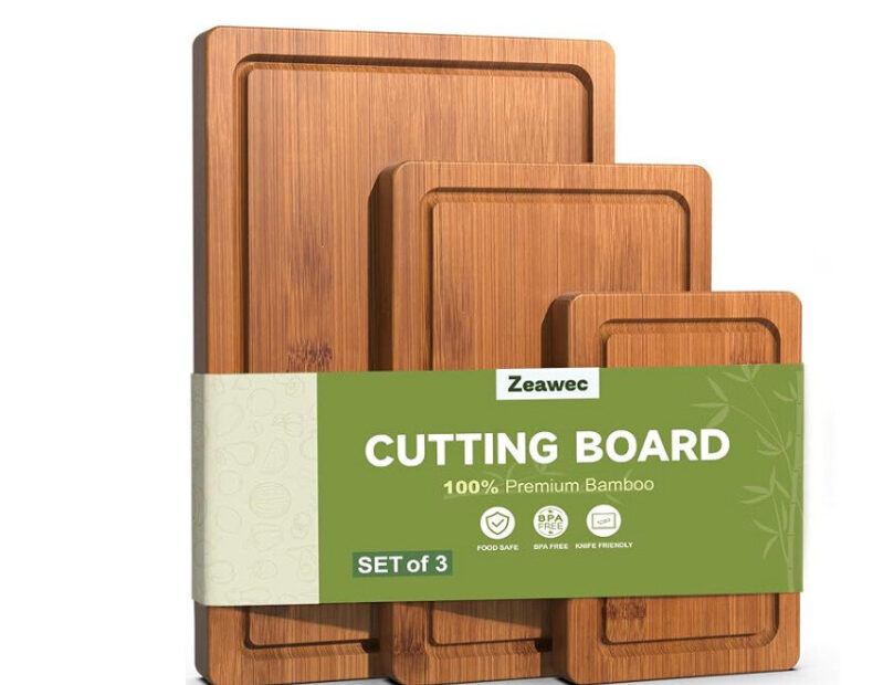 Affordable Bamboo Cutting Board Set for Kitchen Use