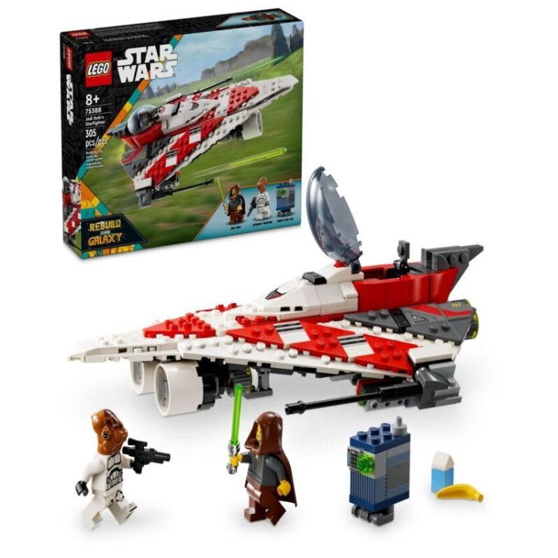 LEGO Star Wars Jedi Bobs Starfighter Building Toy 305pc - High-Quality Construction Set