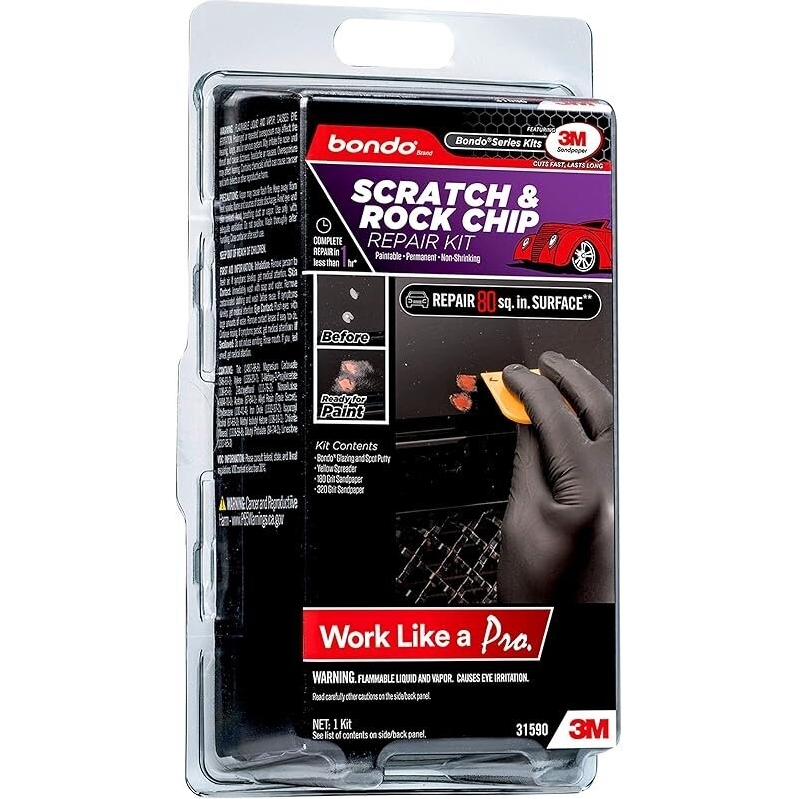 Bondo Scratch & Rock Chip Repair Kit - Complete Automotive Repair Solution