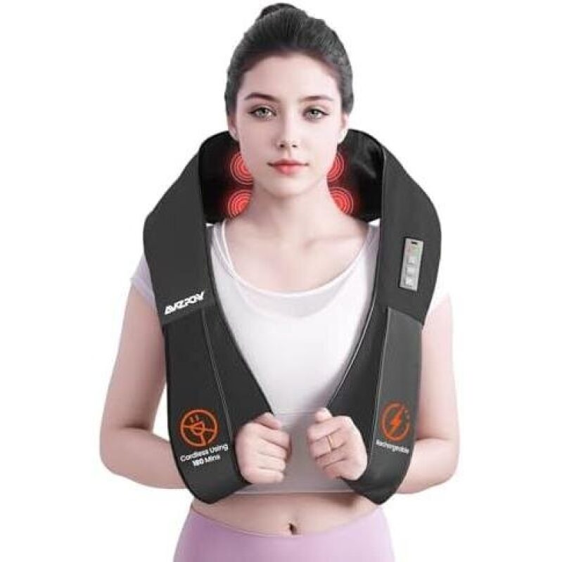 ARIZON Wireless Charging Neck Massager - 50% OFF