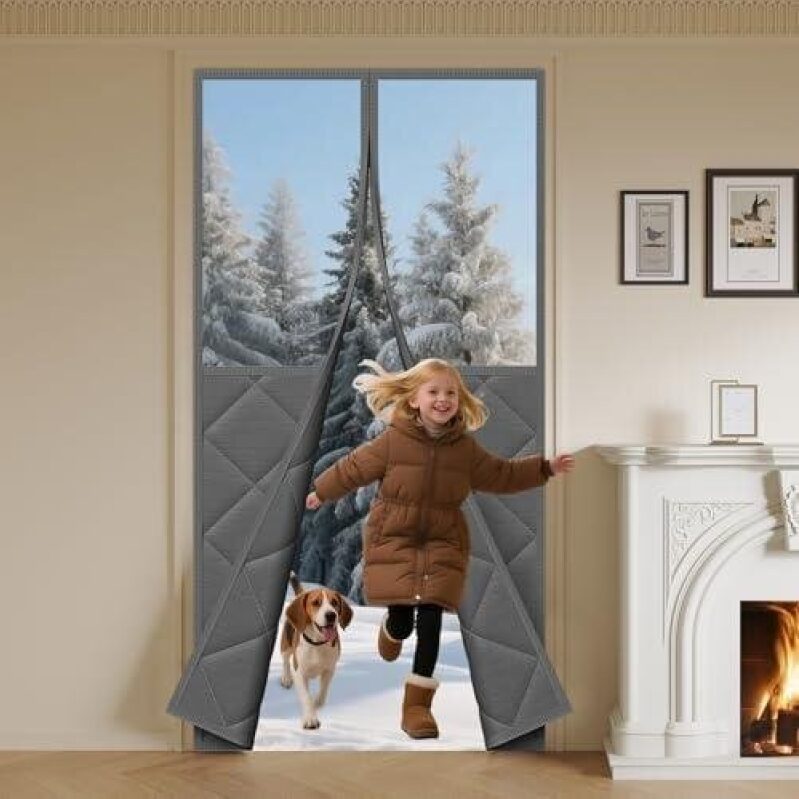 Upgrade Your Home with Magnetic Insulation Door Curtain - 55% Off