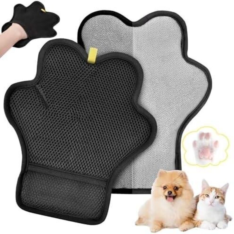 Pet Hair Removal Glove for Cats and Dogs - 57% OFF